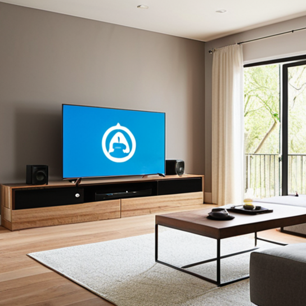 **Image Prompt:** A sleek, modern living room featuring a smart TV with the Energy Star logo prominently displayed. Soft, natural light fills the room, highlighting the energy-efficient appliances. Focus on conveying a sense of comfort and responsible consumption.