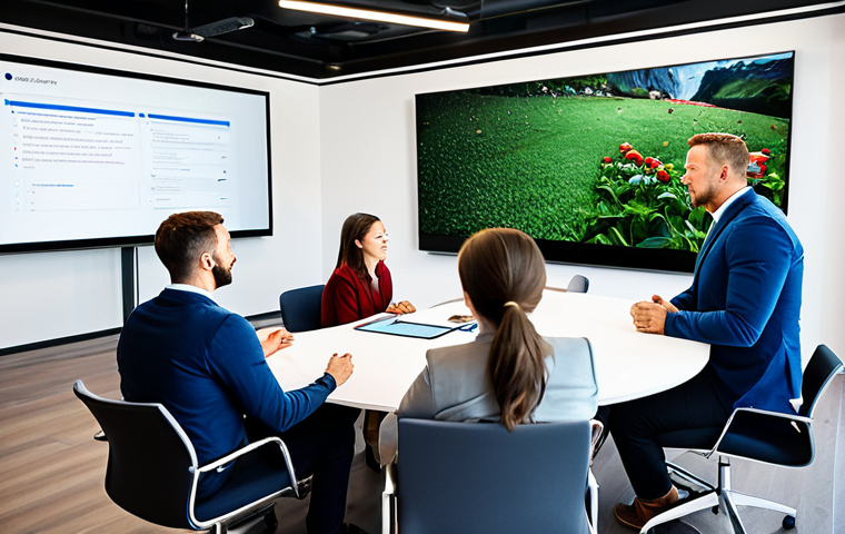 소비자중심 경영으로 변화한 비즈니스 사례 - Sustainable Product Display**

"A close-up shot of a sustainable product display in a well-lit retai...