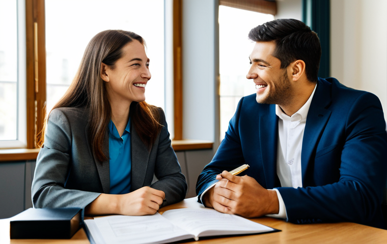 소비자 보호를 위한 법률 서비스 제공 사례 - **Prompt:** A concerned-looking woman in a modern Scandinavian apartment, holding a damaged sofa cus...