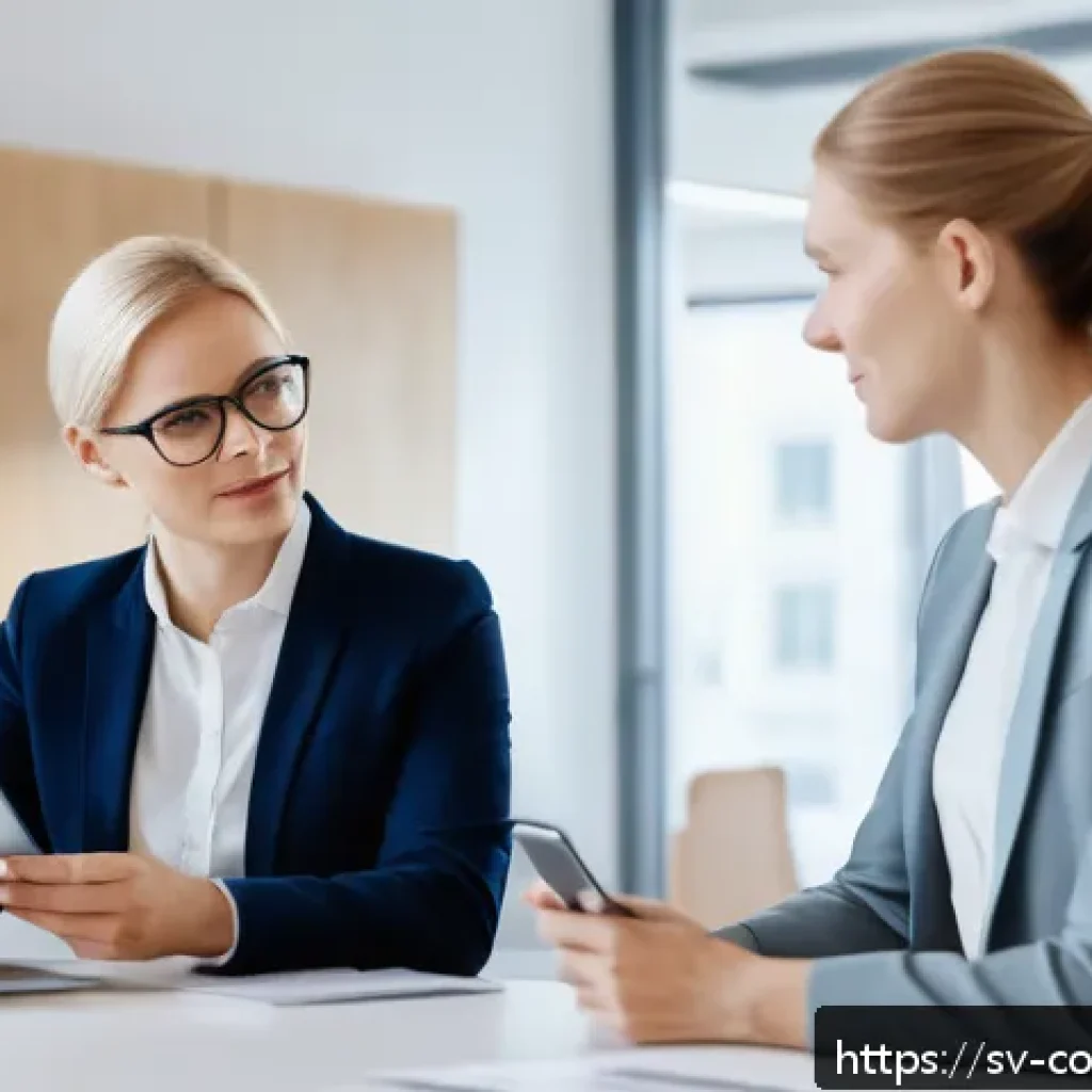 소비자 불만 관리 사례 연구 보고서 - A professional customer service representative attentively listening to a middle-aged Swedish custom...